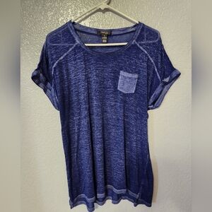 Sheer Blue Women's Top